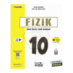 Üçgen Akademi Lise 10. Sınıf Fizik Konu Özetli Soru Bankası 4 Fasikül