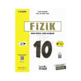 Üçgen Akademi Lise 10. Sınıf Fizik Konu Özetli Soru Bankası 4 Fasikül