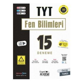 Üçgen Akademi Tyt Fen Bilimleri 15 Adet Deneme Sınavı