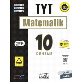 Üçgen Akademi Tyt Matematik 10 Adet Deneme Sınavı