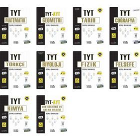 Üçgen Akademi Tyt Soru Bankası Seti 10 Kitap Tam Set 2023
