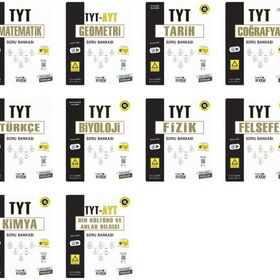 Üçgen Akademi Tyt Soru Bankası Seti 10 Kitap Tam Set 2023