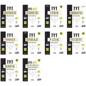 Üçgen Akademi Tyt Soru Bankası Seti 10 Kitap Tam Set 2023