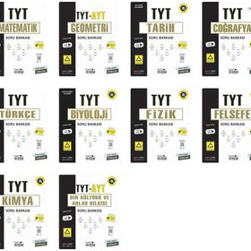 Üçgen Akademi Tyt Soru Bankası Seti 10 Kitap Tam Set 2023