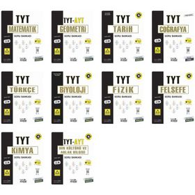 Üçgen Akademi Tyt Soru Bankası Seti 10 Kitap Tam Set 2023
