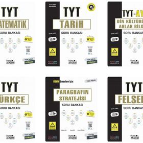Üçgen Akademi Tyt Sözel Eşit Ağırlık Soru Bankası Seti 7 Kitap 2023