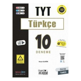 Üçgen Akademi Tyt Türkçe 10 Adet Deneme Sınavı