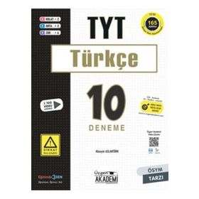 Üçgen Akademi Tyt Türkçe 10 Adet Deneme Sınavı
