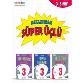 Üçgen Yayıncılık 3. Sınıf Süper 3 lü Kazandıran Kitaplar