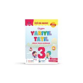 Üçgen Yayıncılık 3. Sınıf Yarıyıl Tatil Günlük Tekrar Çalışmaları