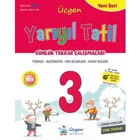 Üçgen Yayıncılık 3. Sınıf Yaz Tatili 12 Haftalık Tekrar + Deneme