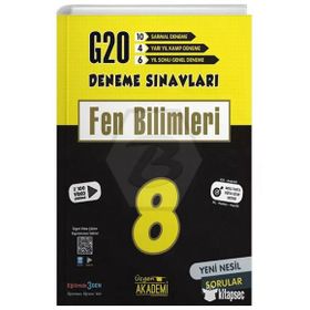 Üçgen Yayıncılık 8. Sınıf LGS Fen Bilimleri 20'li Deneme Sınavı