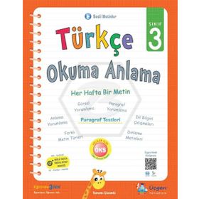 Üçgen Yayınları 3. Sınıf Türkçe Okuma Anlama