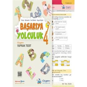 Üçgen Yayınları 4. Sınıf Başarıya Yolculuk Yaprak Test