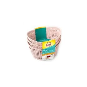 Üçsan Ucs 3927 Örgü Oval Sepet