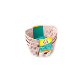 Üçsan Ucs 3927 Örgü Oval Sepet