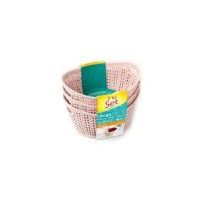 Üçsan Ucs 3927 Örgü Oval Sepet