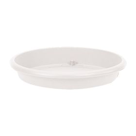 Üçsan Ürgüp 0,5 lt Beyaz Menekşe Saksı Tabağı