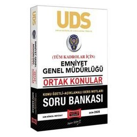 Uds Emniyet Genel Müdürlüğü Ortak Konular Tüm Kadrolar İçin Soru Bankası-Yargı Yayınları
