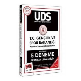 UDS T.C. Gençlik ve Spor Bakanlığı Tekniker Unvanı İçin Çözümlü 5 Deneme-Yargı Yayınları