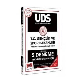UDS T.C. Gençlik ve Spor Bakanlığı Tekniker Unvanı İçin Çözümlü 5 Deneme-Yargı Yayınları