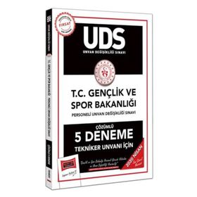 UDS T.C. Gençlik ve Spor Bakanlığı Tekniker Unvanı İçin Çözümlü 5 Deneme-Yargı Yayınları
