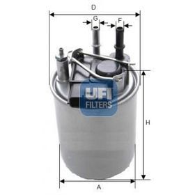 Ufi 2408000 Mazot Filtresi