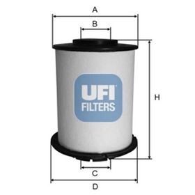 Ufi 2603300 Mazot Filtresi