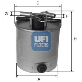 Ufi Nissan Qashqaı Yakıt Filtresi