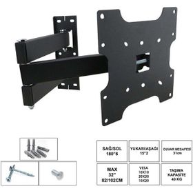 Ufix LCD Hareketli Üç Kollu 32 82-102 cm Askı Aparatı