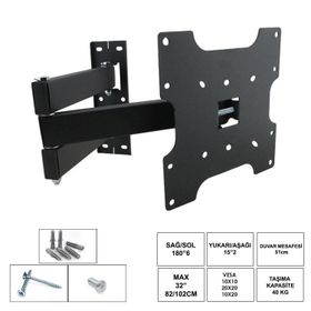 Ufix LCD Hareketli Üç Kollu 32 82-102 cm Askı Aparatı