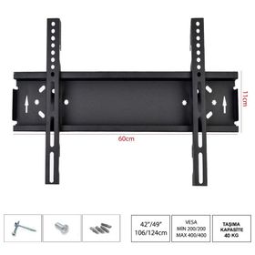 Ufix U-1006 42"/49"/55"/65" 106-124 cm 6011 Lcd Askı Sabit Aparat