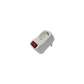 Ufo Beyaz 3500 W 16 A Tekli Akım Korumalı Anahtarlı Priz
