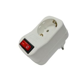 Ufo Beyaz 3500 W 16 A Tekli Akım Korumalı Anahtarlı Priz