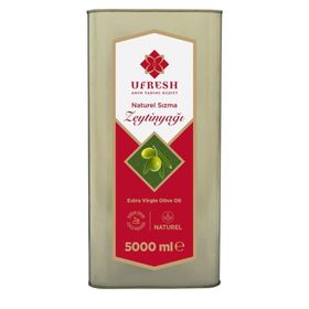 Ufresh 5 lt Natürel Soğuk Sıkım Sızma Zeytinyağı