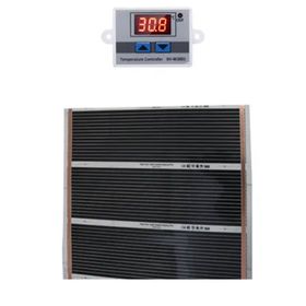 Ufuk Dağıtım 160x275 cm Keçeli Otomatik Dijital Termostatlı Halı Altı Karbon Isıtıcı