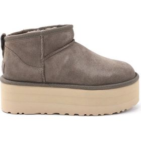 Ugg 1135092-DDRG Ultra Mini Platform Açık Gri Kadın Bot