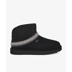 Ugg 1158262-BLK Classic Mini Crescent Kadın Bot