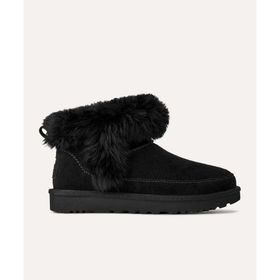 Ugg 1173832-BLK Classic Ultra Mini Chalet Kadın Bot