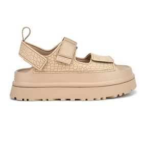 UGG GoldenGlow Embossed 1175311-MDSD Mustard Seed Hardal Kadın Sandalet