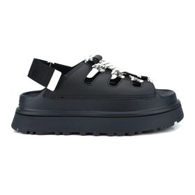 UGG GoldenGlow Toggle 1179370-BLK Siyah Kadın Sandalet