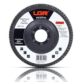 UGR 115 mm 60 Kum 5 Adet Metal Ahşap Flap Disk Zımpara