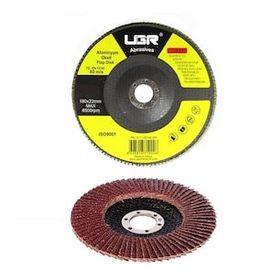 UGR 180 mm 100 Kum Metal Ahşap Flap Disk Zımpara