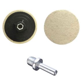 UGR M14 115 mm Mermer Parlatma Polisaj Keçesi+Matkap Aparatı