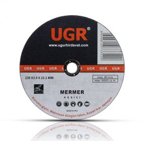 UGR Mermer Kesici 230X3X22 mm Taşlama Makinesi Diski