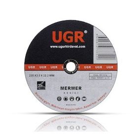UGR Mermer Kesici 230X3X22 mm Taşlama Makinesi Diski