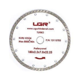UGR Turbo 230 x 22.23 x 2.4 x 1.8 mm Elmas Daire Testere