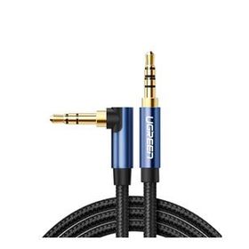 Ugreen 1.5 m 90 Derece L Tipi 3.5 mm Aux Ses Kablosu