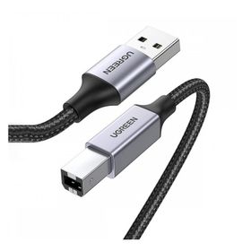 Ugreen 1.5 mt USB-A To USB-B 2.0 Örgülü Yazıcı Kablosu