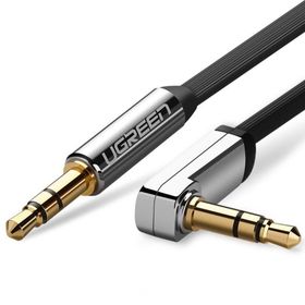 Ugreen 1 m 90 Derece L Tipi 3.5mm Aux Ses Kablosu